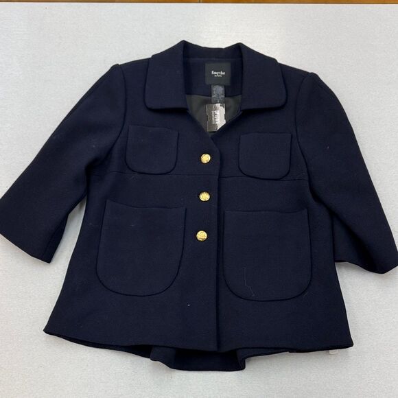 Smythe Midnight Jacket with Metallic Accents - Picture 2 of 11